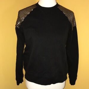 2/$25 Forever 21 black sweatshirt